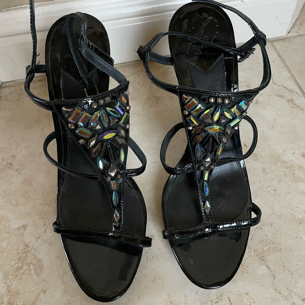 Brian Atwood strappy heels. Size 9